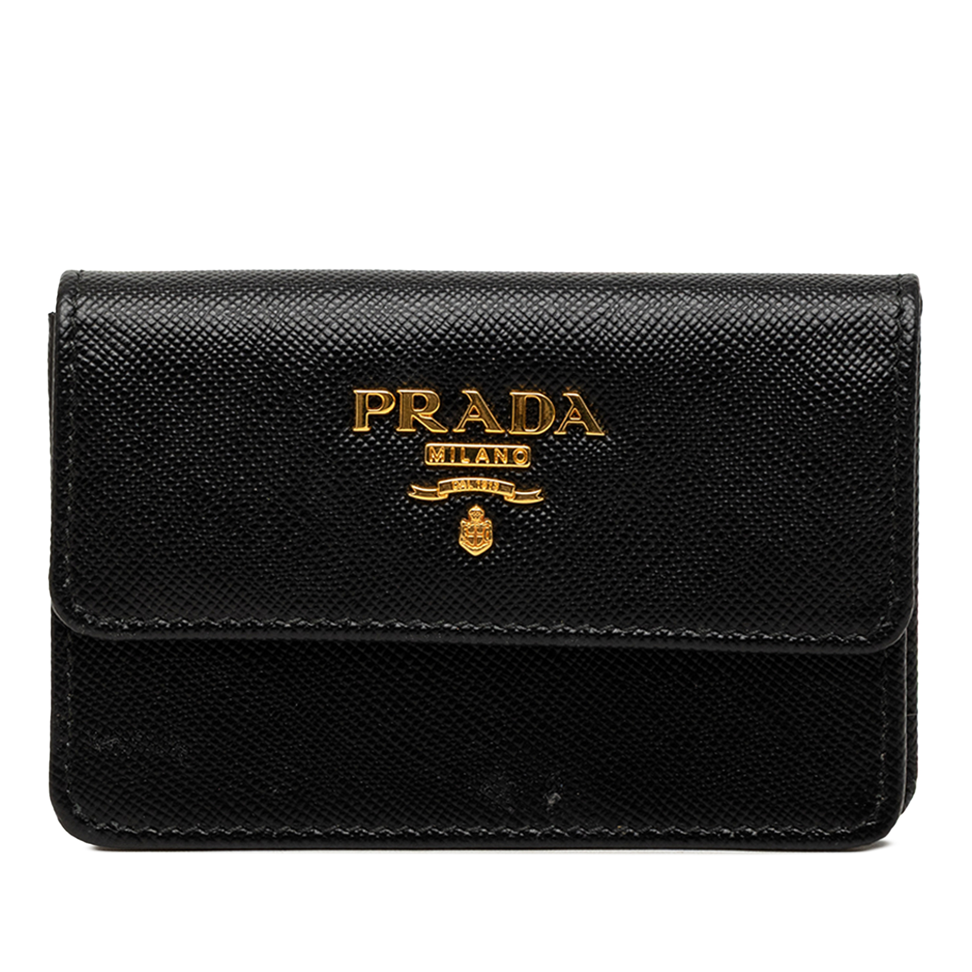 PreLoved Prada Saffiano Card Holder